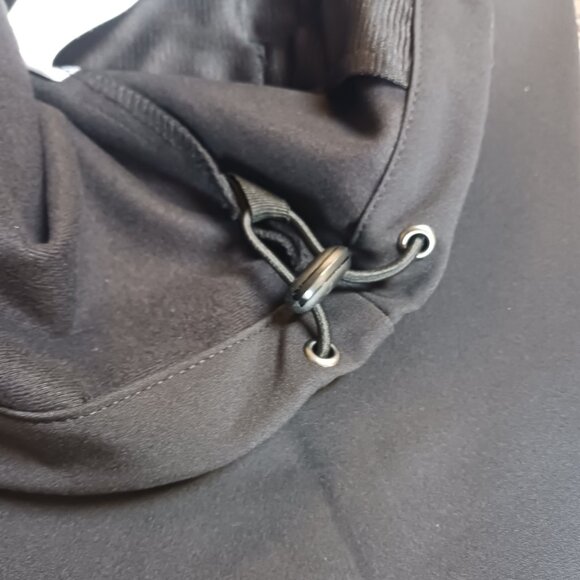 Harriton Men's Black Echo Soft Shell Jacket  Size M - Picture 8 of 10